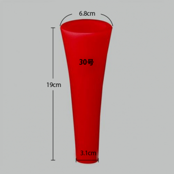 カートリッジ和蝋燭　本体30号　朱2本入