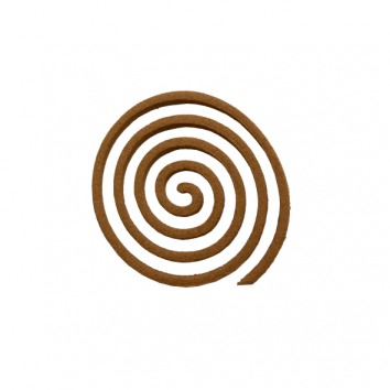 流雲　風韻白檀　渦巻 10枚入