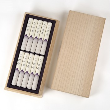 風韻沈香　短寸10把　桐箱入